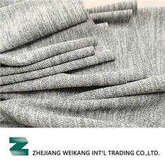 Y/D Melange Heather Poly Texture Single Jersey