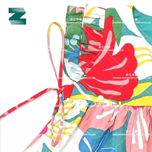 Cotton Sleeveless Printed Blouse